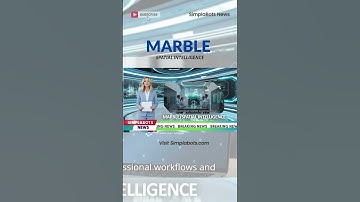 Watch Marble Build Physics-Based Worlds #ai  #3dworld  #technology