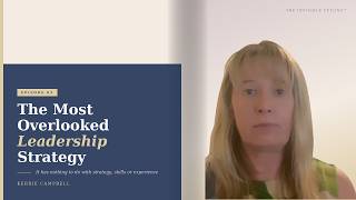 The Most Overlooked Leadership Strategy