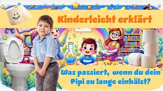 Was Piert, Wenn Du Dein Pipi Zu Lange Einhälst? Kinderleicht Erklärt Ärung