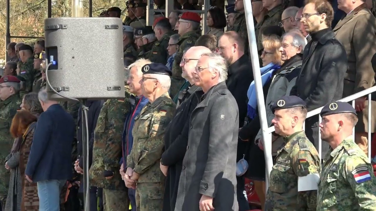 Kommando-Übergabe D/NL Korps Münster