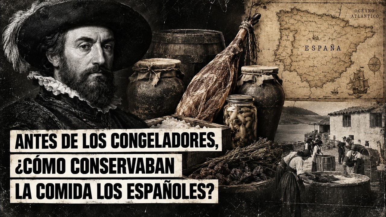 Antes de los congeladores, ¿cómo conservaban la comida los españoles?