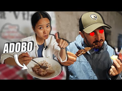 🇵🇪 Asiática y Catalán Probando Comida de Perú por Primera Vez