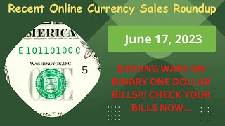 💴 Binary One Dollar Bills - Bidding Wars!!! DO NOT SPEND THEM—CASH IN!!! #money #currency #treasure Wealth
