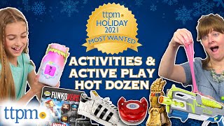 Most Wanted Holiday Toys 2021 Activities & Active Play Hot Dozen Hot Toys Gift Guide