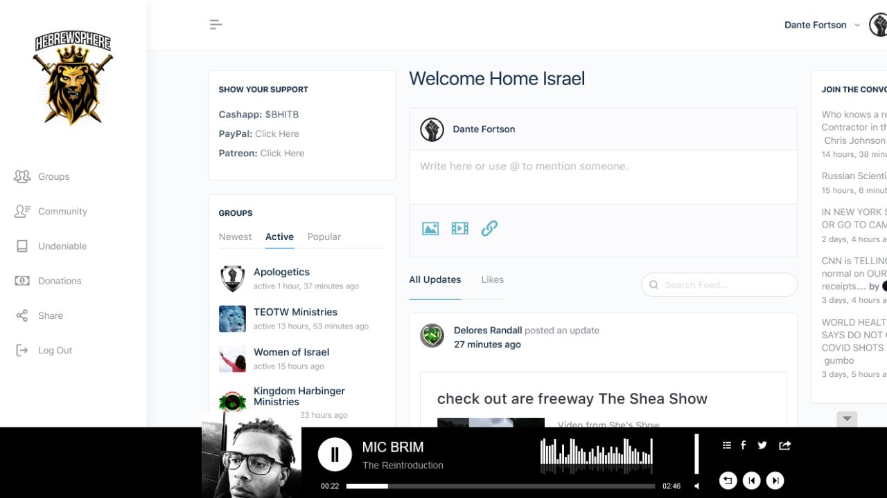 ISRAELITE CONTENT CALL | Music, Interviews, Podcasts, and More