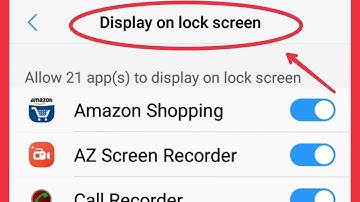 Vivo | Allow & Deny Apps Display On Lock Screen Permission Management in Y91i