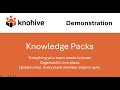 KnoHive - One Place for Everything Your Team Needs to Know | Knowledge Packs
