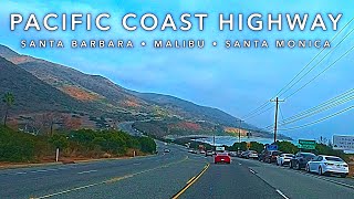 2-Hour Drive On Pacific Coast Highway - Southern California 4K