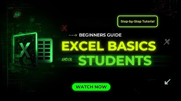 STOP USING EXCEL WRONG! Learn Excel Fast • Perfect for Students