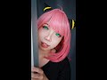 Anya Cosplay With Anya Wig Easy Wig Styling Tutorial With Anya Wig 
