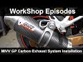 MIVV GP Carbon Exhaust System Installation - Suzuki Bandit GSF 650S 2005