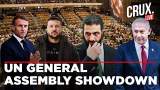 UN General Assembly 2025 LIVE | World Leaders Take UNGA Stage On Day 2 | Zelensky | Macron | Sharaa