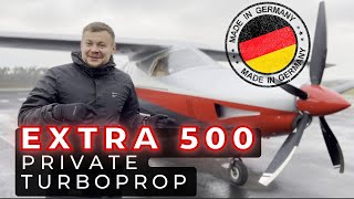 : Extra 500 Pressurised Turboprop. My first flight | Take Off, Landing, Cockpit, Exterior