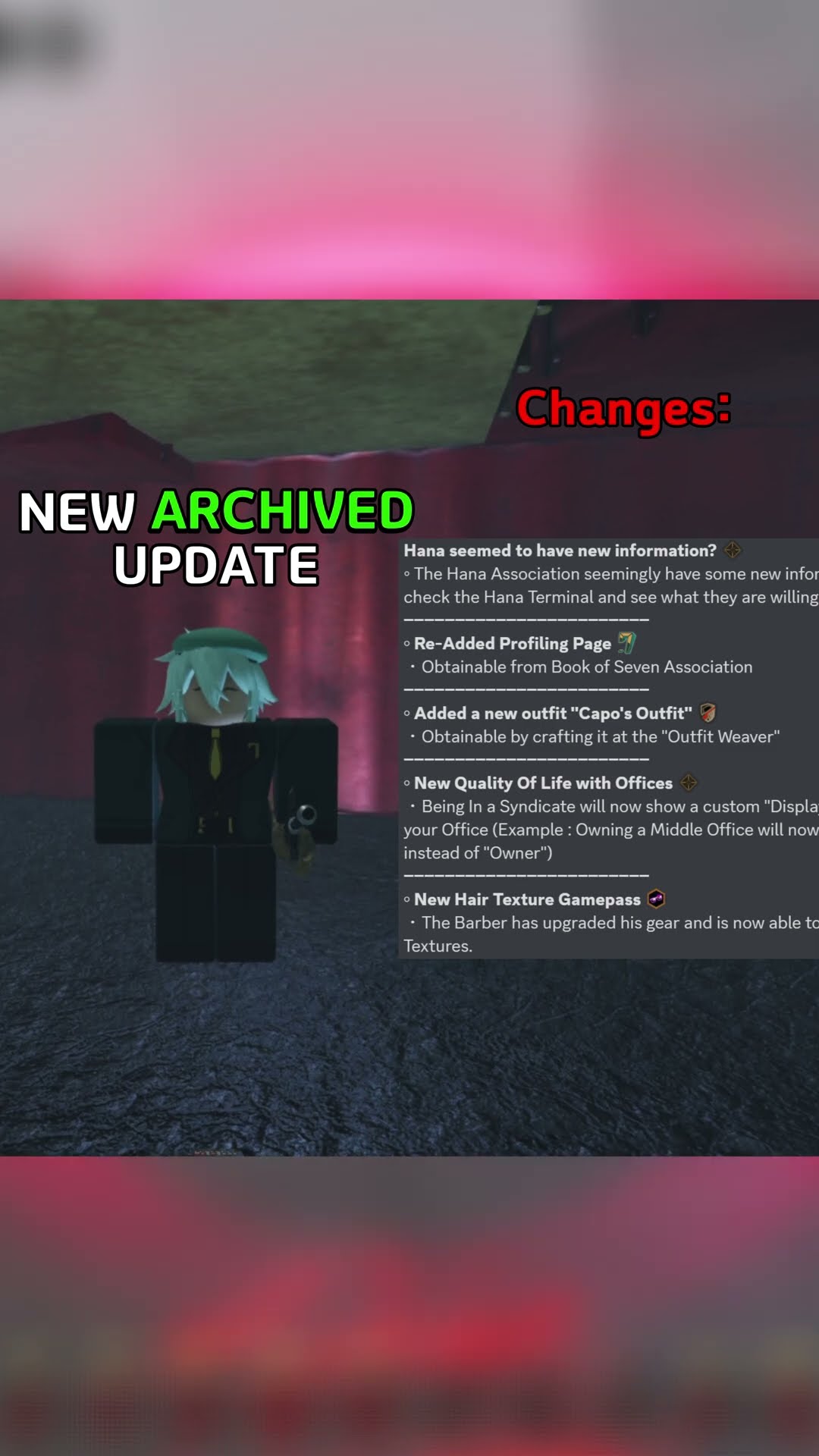 Archived First Update Of 2026 Roblox Archive Projectmoon Oar2 