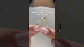 Have you ever seen such a unique marquise engagement ring? @ByBonnieJewelry