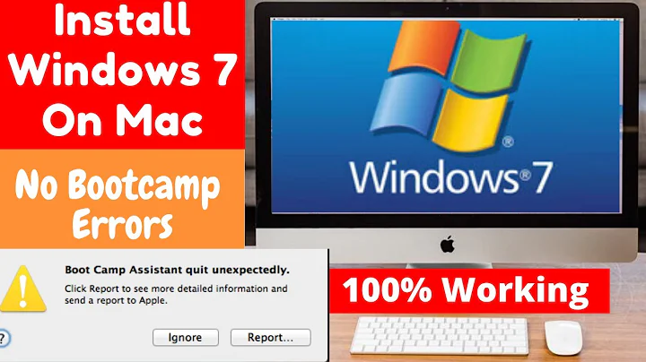 Install Windows 7 on Mac Without Optical Drive, 100% | Working On All OS X Old & New, Use this Trick