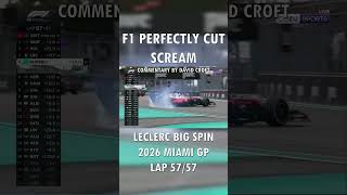 Leclerc Spins at 2026 Miami GP (Perfectly Cut Scream by Crofty) #Formula1 #MiamiGP #DavidCroft