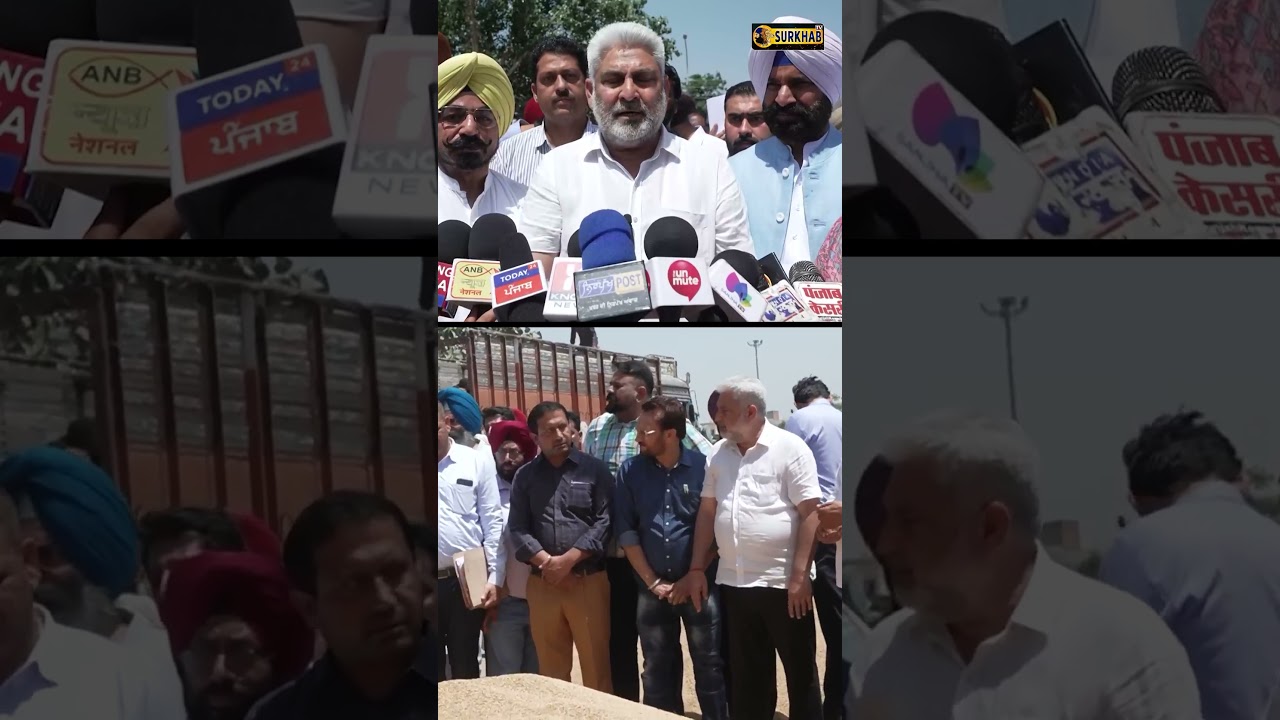 ⁣ਅਨਾਜ ਮੰਡੀ \'ਚ ਖਰੀਦ ਪ੍ਰਬੰਧਾਂ ਦਾ ਜਾਇਜ਼ਾ ਲੈਣ ਪਹੁੰਚੇ ਮੰਤਰੀ ਲਾਲ ਚੰਦ ਕਟਾਰੂਚੱਕ.