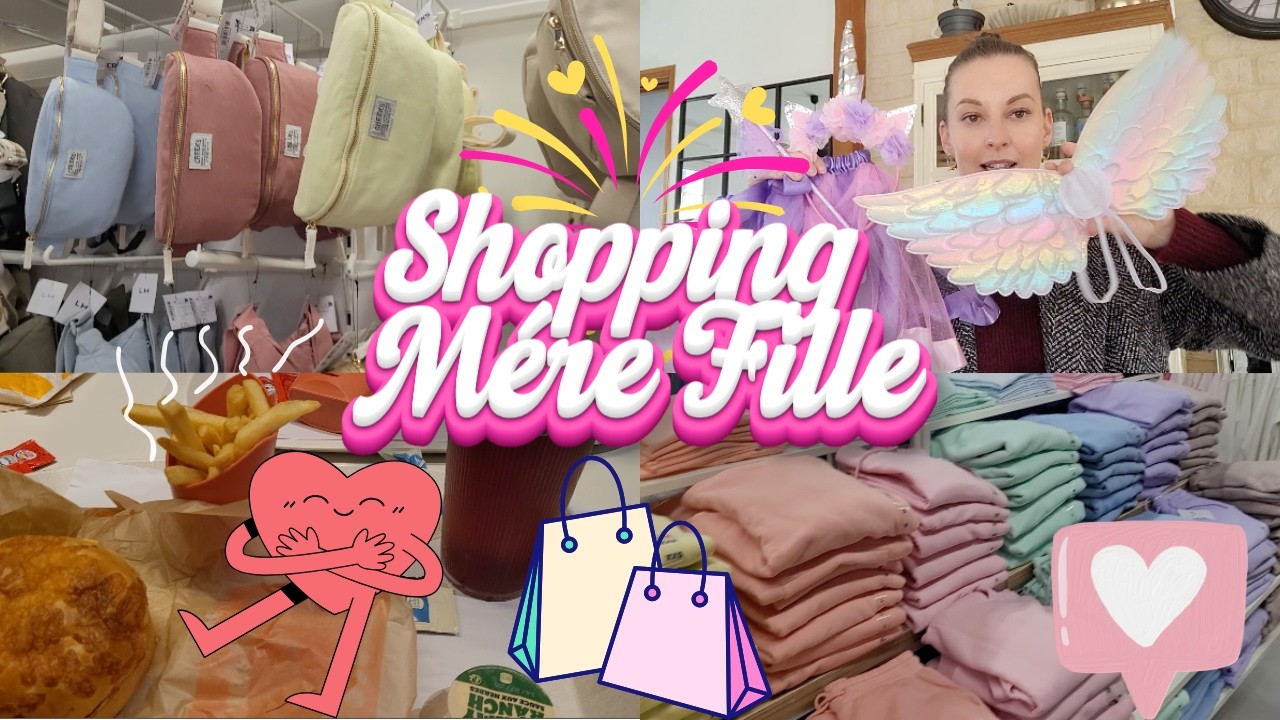 VLOG : On vous emmène avec nous en shopping, un pur kiff!