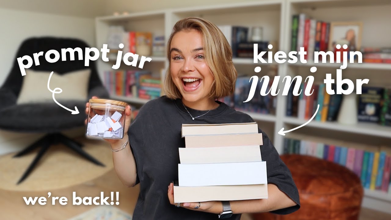 tbr prompt jar kiest welke boeken ik ga lezen in juni!
