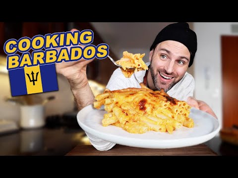 Bajan macaroni pie, from the video