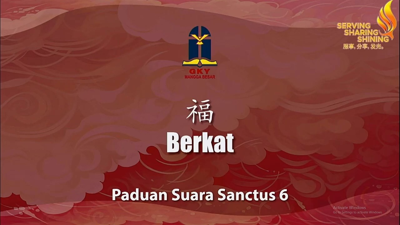 Berkat - Paduan Suara Sanctus 6 GKY Mangga Besar 22 Februari 2026