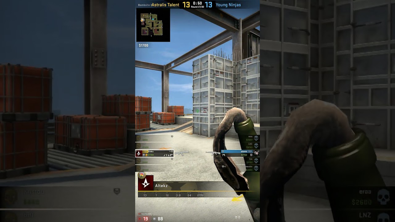 Altekz vs Young Ninjas in vertigo | 