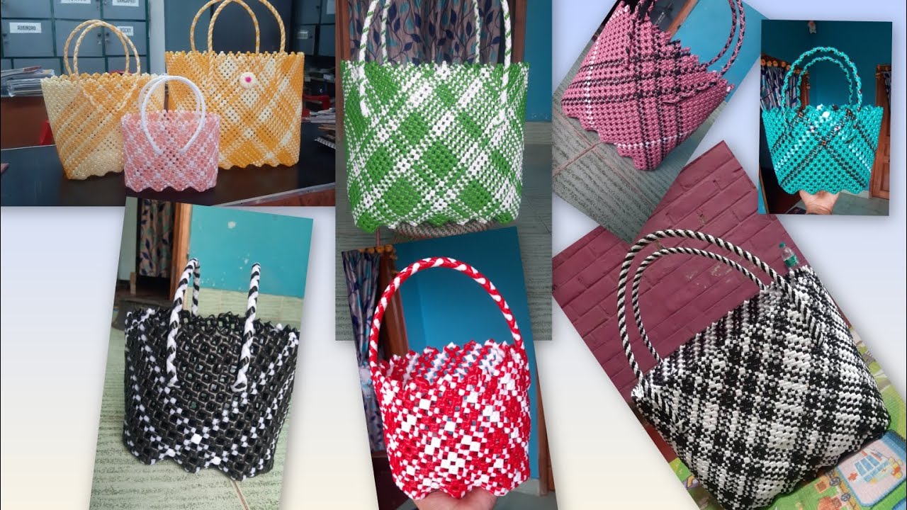 Different plastic bags