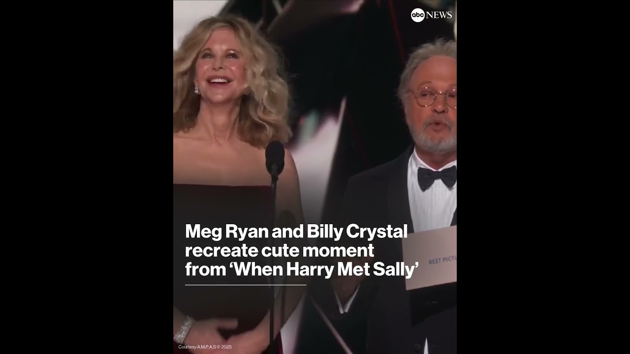Oscars 2025: Meg Ryan and Billy Crystal recreate cute moment from ‘When Harry Met Sally’