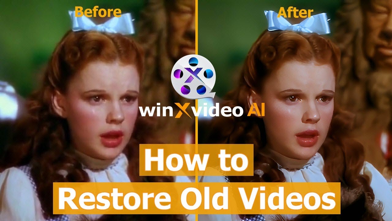 How to Restore Old Videos with AI?