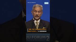 Jaishankar At Jeju Forum: Fragmentation Not Entirely Bad