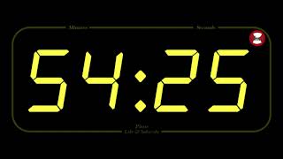 63 MINUTE - TIMER & ALARM - Full HD - COUNTDOWN
