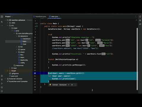 [S2/L10] Java avanzado: reactividad, concurrencia y patrones - Tarea | DataStore genérico parte 2
