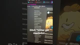 Leave Twitter. host your own mastodon instance