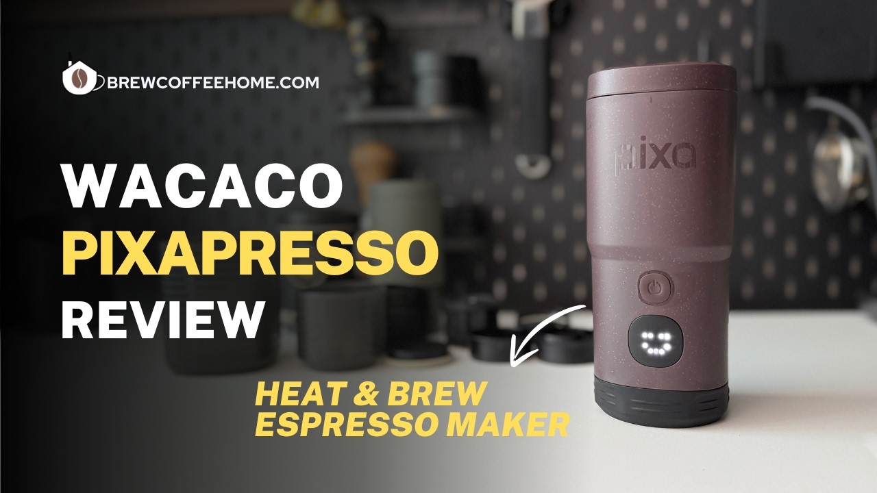 סקירת מכונת אספרסו ניידת Wacaco Pixapresso | מדריך מפורט | טריק ללא לחץ