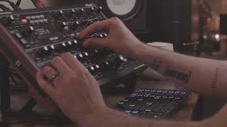 Novation Peak | Oxi one | ambient arpeggio using oscillators tunes. How good this synth sounds