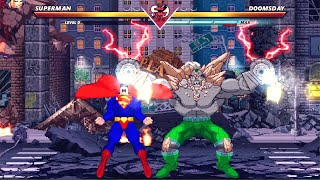 SUPERMAN VS DOOMSDAY | DC VS MARVEL MUGEN