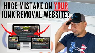 Don't Make This Mistake With Your Junk Removal Website