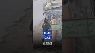 Israeli Forces Fire Tear Gas At Palestinians In Fara Camp