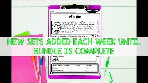 2nd Grade Reading Comprehension Passages with Questions and Differentiated