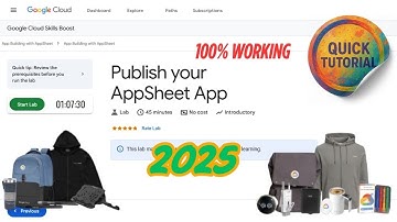 Publish your AppSheet App | GSP1030 | Step By Step Guide | #qwiklabs #qwiklabsarcade2025