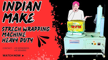 Stretch Wrapping Machine That Works Like Magic!