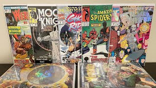 Comic Book Haul. Amazing Spider-Man, Moon Knight, Silver Surfer &amp; More(25+ Comics)