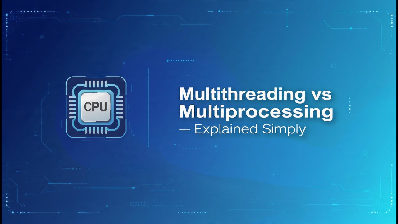 Multiprocessing and Multithreading explained in tamil- Artificial ...