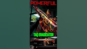 This *TAQ ERADICATOR* Build is LETHAL in WARZONE⚡️ | Best Class Setup | META | MW3 #shorts #viral