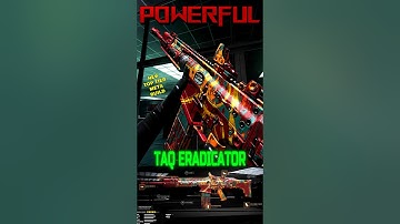 This *TAQ ERADICATOR* Build is LETHAL in WARZONE⚡️ | Best Class Setup | META | MW3 #shorts #viral