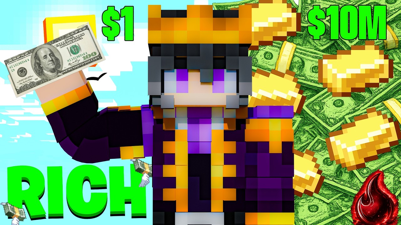 DOMINATING LIFESTEAL AND BECOME RICHEST PERSON IN MC SEVER #minecraft #minecraftlive