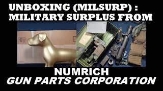 UNBOXING 165 NSzP-3 Night Vision Scope Hungarian Surplus from NUMRICH GUN PARTS CORPORATION