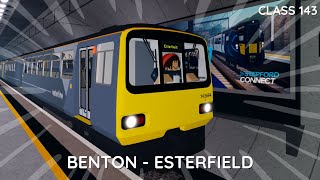 Driving the CLASS 143 to Esterfield - SCR v 2 1