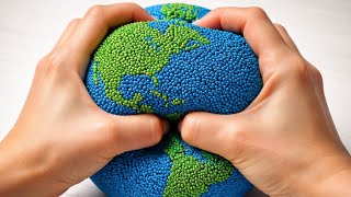 Destroying Soft Planets🤤: Squeezing & Crushing AI ASMR 💥 screenshot 4